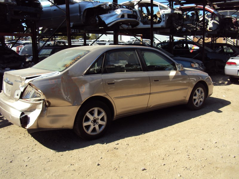 2000 TOYOTA AVALON 4DOOR SEDAN XLS MODEL 3.0L V6 AT FWD COLOR GOLD ...