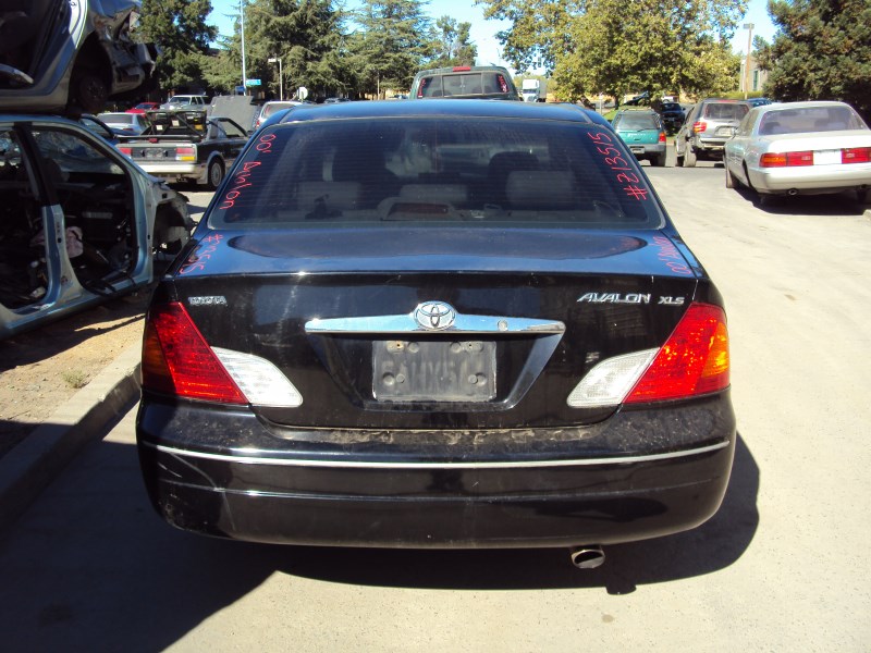 2000 TOYOTA AVALON 4 DOOR SEDAN XLS MODEL 3.0L V6 AT FWD COLOR BLACK Z13515 RANCHO TOYOTA RECYCLING
