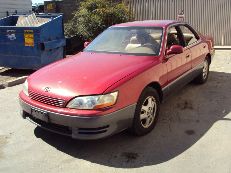 1992 Lexus Es 300 Std Mdl 4 Door Sedan 3 0l V6 At 2wd