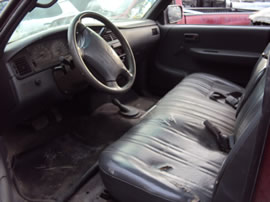 1995 TOYOTA TRUCK T100 REGULAR CAB DLX MODEL 3.4L V6 AT 4X4 COLOR RED Z14591