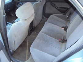 1996 TOYOTA CAMRY 4 DOOR SEDAN LE MODEL 2.2L AT FWD COLOR BLUE Z14599