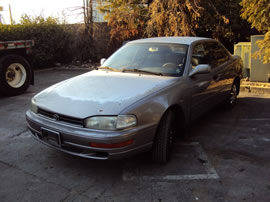 1994 TOYOTA CAMRY LE MODEL 4 DOOR SEDAN 2.2L AT FWD COLOR PURPLE Z14604