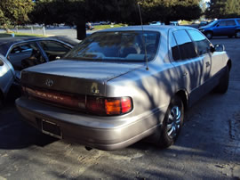 1994 TOYOTA CAMRY LE MODEL 4 DOOR SEDAN 2.2L AT FWD COLOR PURPLE Z14604