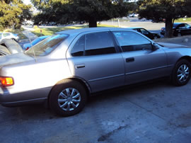 1994 TOYOTA CAMRY LE MODEL 4 DOOR SEDAN 2.2L AT FWD COLOR PURPLE Z14604