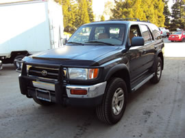 1997 TOYOTA 4RUNNER SR5 MODEL 3.4L V6 AT 4X4 COLOR GREEN Z14605