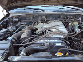 1997 TOYOTA 4RUNNER SR5 MODEL 3.4L V6 AT 4X4 COLOR GREEN Z14605