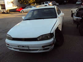 1993 TOYOTA CAMRY 4 DOOR SEDAN LE MODEL 2.2L AT FWD COLOR WHITE Z14607