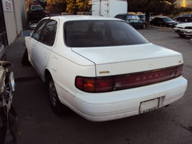 1993 TOYOTA CAMRY 4 DOOR SEDAN LE MODEL 2.2L AT FWD COLOR WHITE Z14607