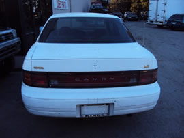 1993 TOYOTA CAMRY 4 DOOR SEDAN LE MODEL 2.2L AT FWD COLOR WHITE Z14607