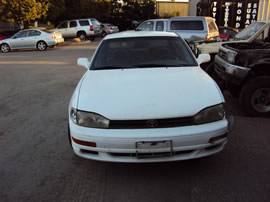 1993 TOYOTA CAMRY 4 DOOR SEDAN LE MODEL 2.2L AT FWD COLOR WHITE Z14607