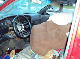 1992 TOYOTA TRUCK DLX MODEL REGULAR CAB 3.0L V6 MT 4X4 COLOR RED Z14606