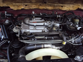 1991 TOYOTA 4RUNNER SR5 MODEL 3.0L V6 MT 4X4 COLOR RED Z14608