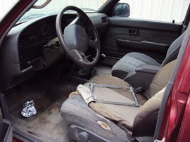 1991 TOYOTA 4RUNNER SR5 MODEL 3.0L V6 MT 4X4 COLOR RED Z14608