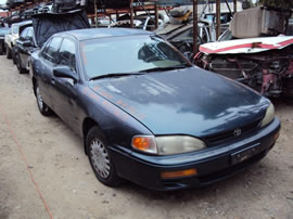 1996 TOYOTA CAMRY 4 DOOR SEDAN LE MODEL 2.2L CA AT FWD COLOR GREEN Z14613