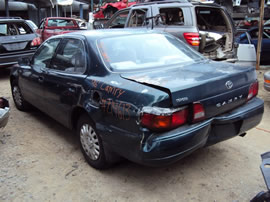 1996 TOYOTA CAMRY 4 DOOR SEDAN LE MODEL 2.2L CA AT FWD COLOR GREEN Z14613