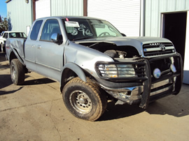 2002 TOYOTA TUNDRA SR5 MODEL WITH ACCESS CAB TRD PACKAGE 4.7L V8 IFORCE AT  4X4 COLOR SILVER STK Z13390
