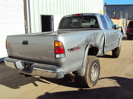 2002 TOYOTA TUNDRA SR5 MODEL WITH ACCESS CAB TRD PACKAGE 4.7L V8 IFORCE AT  4X4 COLOR SILVER STK Z13390