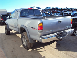2002 TOYOTA TUNDRA SR5 MODEL WITH ACCESS CAB TRD PACKAGE 4.7L V8 IFORCE AT  4X4 COLOR SILVER STK Z13390