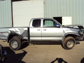 2002 TOYOTA TUNDRA SR5 MODEL WITH ACCESS CAB TRD PACKAGE 4.7L V8 IFORCE AT  4X4 COLOR SILVER STK Z13390