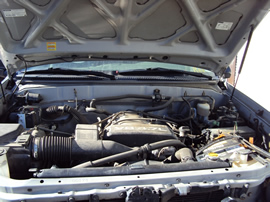 2002 TOYOTA TUNDRA SR5 MODEL WITH ACCESS CAB TRD PACKAGE 4.7L V8 IFORCE AT  4X4 COLOR SILVER STK Z13390