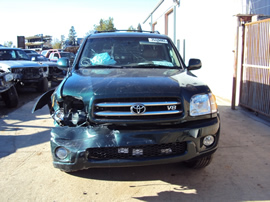 2001 TOYOTA SEQUOIA SUV LIMITED MODEL 4.7L V8 IFORCE AT 4WD COLOR GREEN STK Z13391