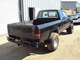 1991 TOYOTA PICK UP XTRA CAB DELUXE MODEL 3.0L V6 AT 4X4 COLOR BLACK  STK Z13393