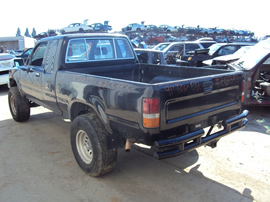 1991 TOYOTA PICK UP XTRA CAB DELUXE MODEL 3.0L V6 AT 4X4 COLOR BLACK  STK Z13393