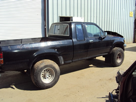 1991 TOYOTA PICK UP XTRA CAB DELUXE MODEL 3.0L V6 AT 4X4 COLOR BLACK  STK Z13393