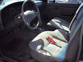 1991 TOYOTA PICK UP XTRA CAB DELUXE MODEL 3.0L V6 AT 4X4 COLOR BLACK  STK Z13393