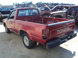 1992 TOYOTA PICK UP REGULAR CAB STANDARD MODEL 2.4L EFI MT 2WD COLOR RED STK Z13394