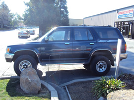 1993 TOYOTA 4 RUNNER SUV SR5 MODEL 3.0L V6 AT 4X4 COLOR BLUE STK Z13397