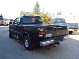 2000 TOYOTA TUNDRA WITH ACCESS CAB SR5 MODEL 4.7L V8 AT 2WD COLOR BLACK STK Z13398