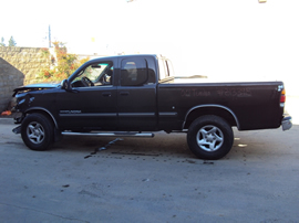 2000 TOYOTA TUNDRA WITH ACCESS CAB SR5 MODEL 4.7L V8 AT 2WD COLOR BLACK STK Z13398