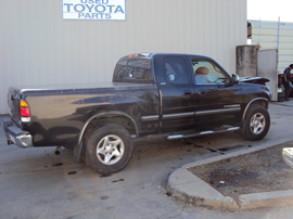 2000 TOYOTA TUNDRA WITH ACCESS CAB SR5 MODEL 4.7L V8 AT 2WD COLOR BLACK STK Z13398