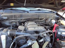 2000 TOYOTA TUNDRA WITH ACCESS CAB SR5 MODEL 4.7L V8 AT 2WD COLOR BLACK STK Z13398