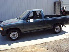 1993 TOYOTA PICK UP REGULAR CAB STANDARD MODEL 2.4L EFI MT 2WD COLOR GREEN STK Z13399