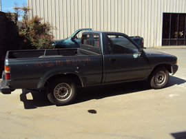 1993 TOYOTA PICK UP REGULAR CAB STANDARD MODEL 2.4L EFI MT 2WD COLOR GREEN STK Z13399