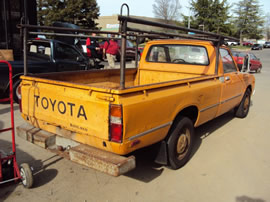 1979 TOYOTA PICK UP REGULAR CAB STD MODEL 2.4L CARBURETOR  MT 4SPEED 2WD COLOR ORANGE Z14622