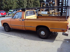 1979 TOYOTA PICK UP REGULAR CAB STD MODEL 2.4L CARBURETOR  MT 4SPEED 2WD COLOR ORANGE Z14622