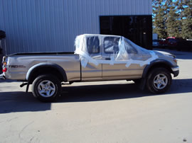2001 TOYOTA TACOMA XTRA CAB SR5 PRE-RUNNER W TRD MODEL 3.4L V6 AT 2WD  COLOR GOLD Z14625