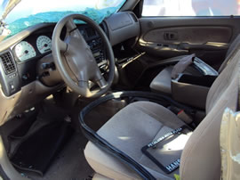 2001 TOYOTA TACOMA XTRA CAB SR5 PRE-RUNNER W TRD MODEL 3.4L V6 AT 2WD  COLOR GOLD Z14625