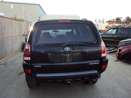 2005 TOYOTA 4RUNNER SUV SR5 MODEL 4.0L V6 AT 2WD WITH AUTO LSD REAR DIFF COLOR BLACK STK Z13401 