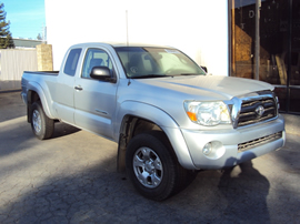 2008 TOYOTA TACOMA WITH ACCESS CAB SR5 PRE-RUNNER MODEL 4.0L V6 AT 2WD COLOR SILVER STK Z13400