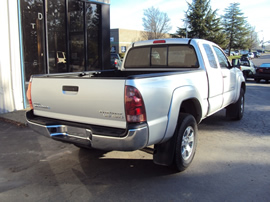 2008 TOYOTA TACOMA WITH ACCESS CAB SR5 PRE-RUNNER MODEL 4.0L V6 AT 2WD COLOR SILVER STK Z13400