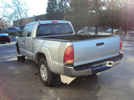 2008 TOYOTA TACOMA WITH ACCESS CAB SR5 PRE-RUNNER MODEL 4.0L V6 AT 2WD COLOR SILVER STK Z13400