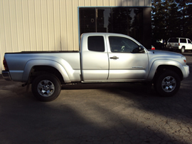 2008 TOYOTA TACOMA WITH ACCESS CAB SR5 PRE-RUNNER MODEL 4.0L V6 AT 2WD COLOR SILVER STK Z13400