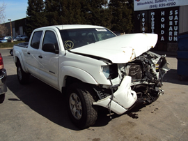 2006 TOYOTA TACOMA 4 DOOR DOUBLE CAB SR5 PRE-RUNNER MODEL 4.0L V6 AT 2WD COLOR WHITE STK Z13403 