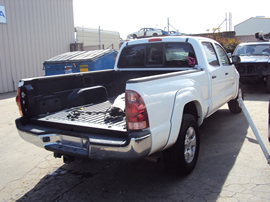 2006 TOYOTA TACOMA 4 DOOR DOUBLE CAB SR5 PRE-RUNNER MODEL 4.0L V6 AT 2WD COLOR WHITE STK Z13403 