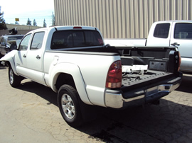 2006 TOYOTA TACOMA 4 DOOR DOUBLE CAB SR5 PRE-RUNNER MODEL 4.0L V6 AT 2WD COLOR WHITE STK Z13403 