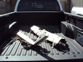 2006 TOYOTA TACOMA 4 DOOR DOUBLE CAB SR5 PRE-RUNNER MODEL 4.0L V6 AT 2WD COLOR WHITE STK Z13403 